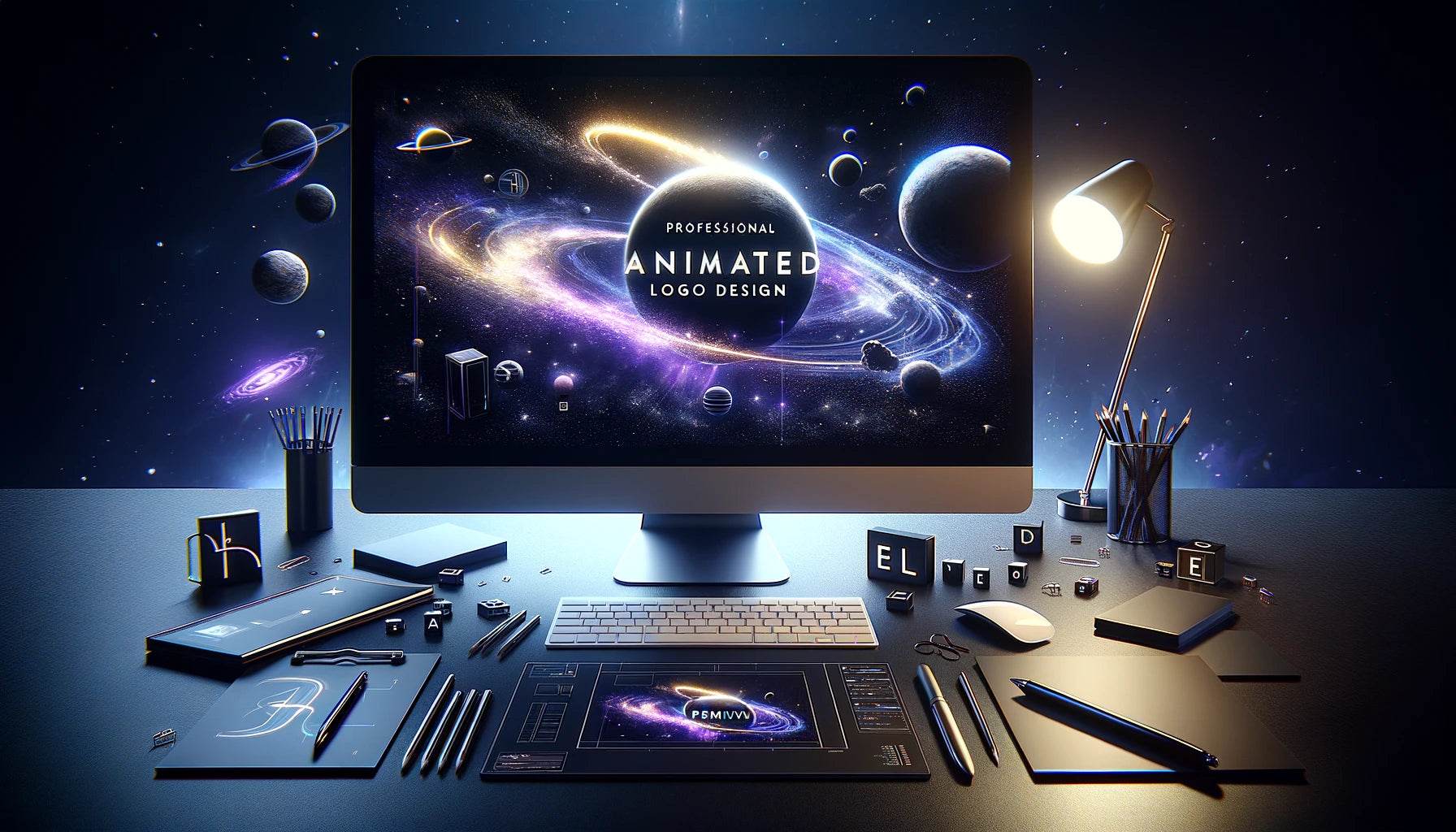 Logo Animé - Digital Empire