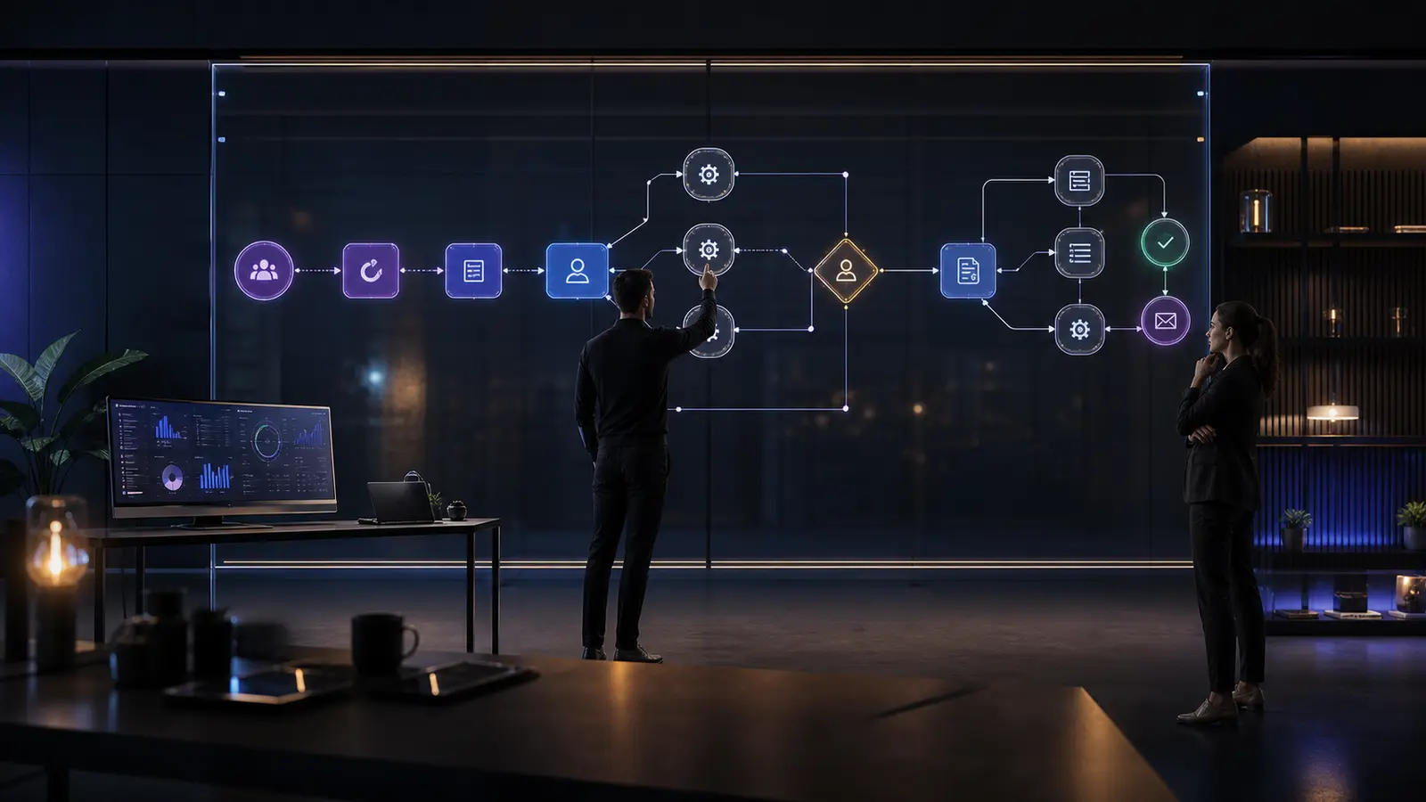 Cartographie du processus métier avant automatisation IA