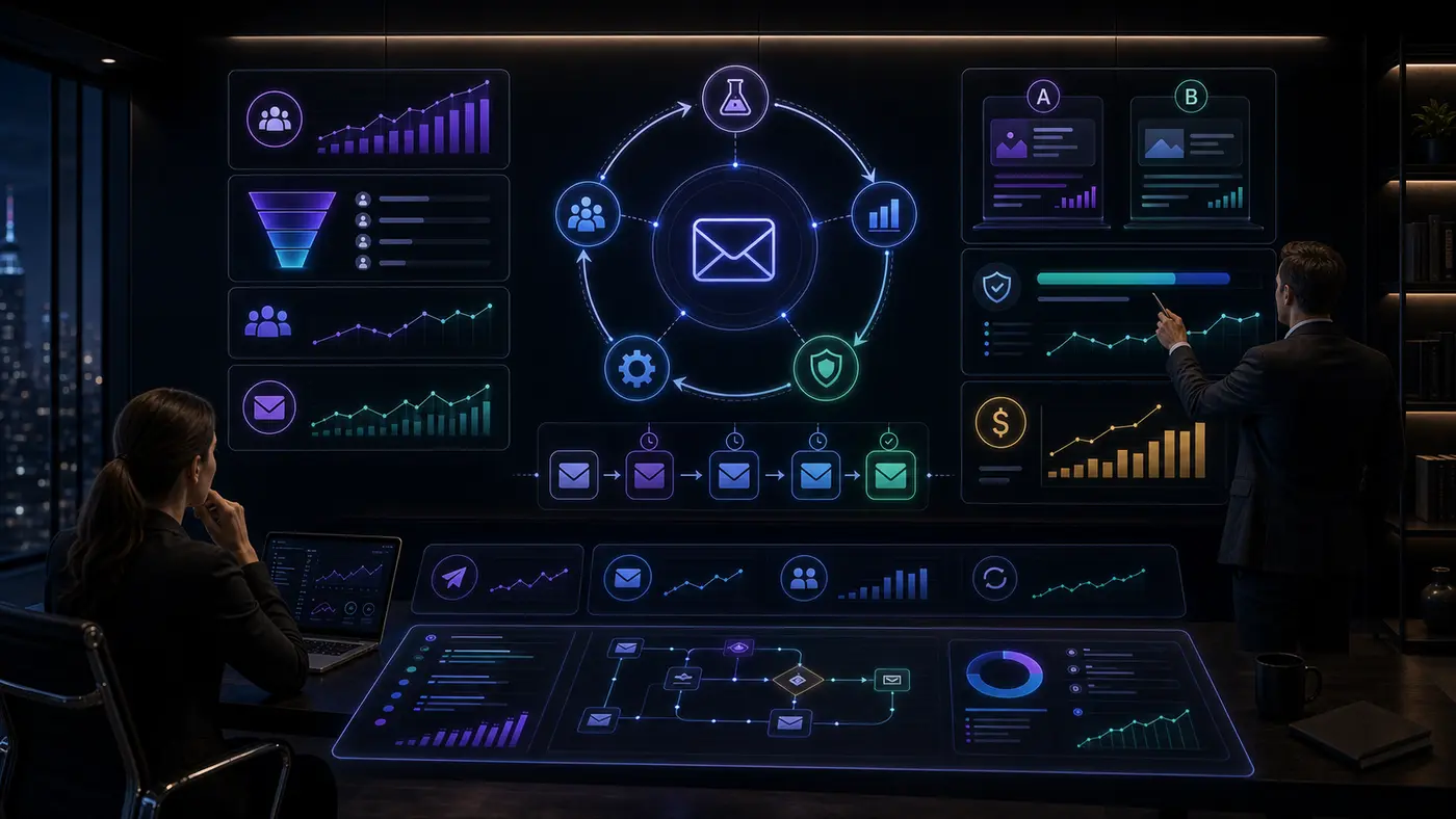 Optimisation continue des séquences email automatisées