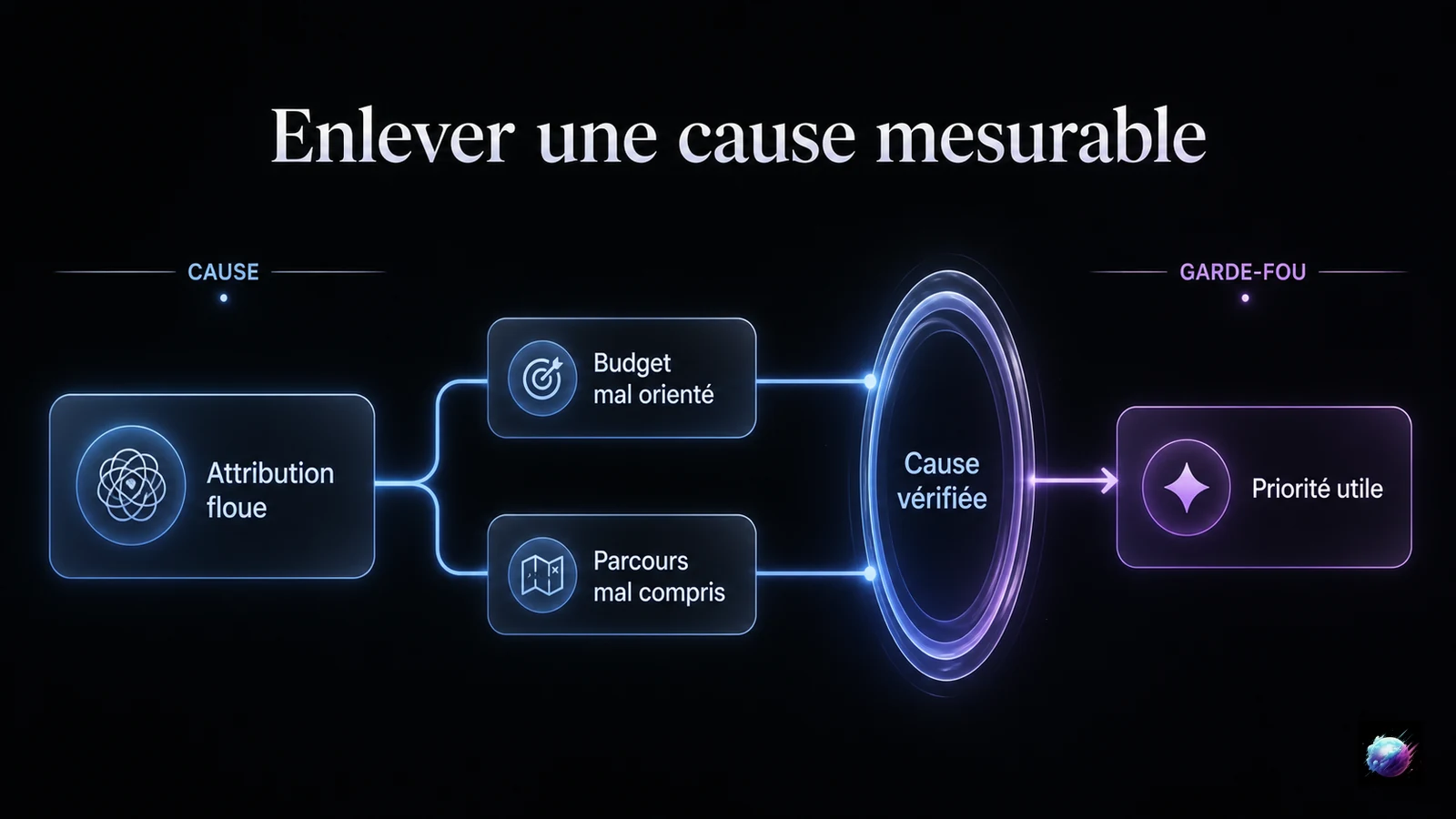 Passage de l’attribution floue à une priorité utile par la vérification de la cause