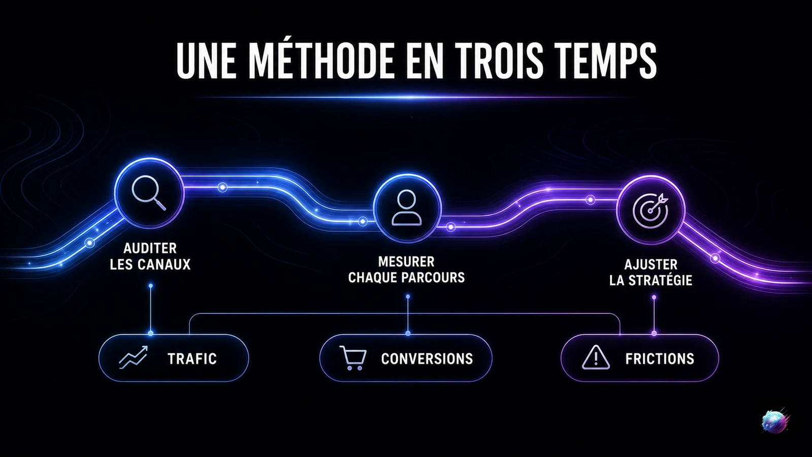 Infographie Digital Empire — Diagnostiquer attribution floue sans traiter le mauvais symptôme