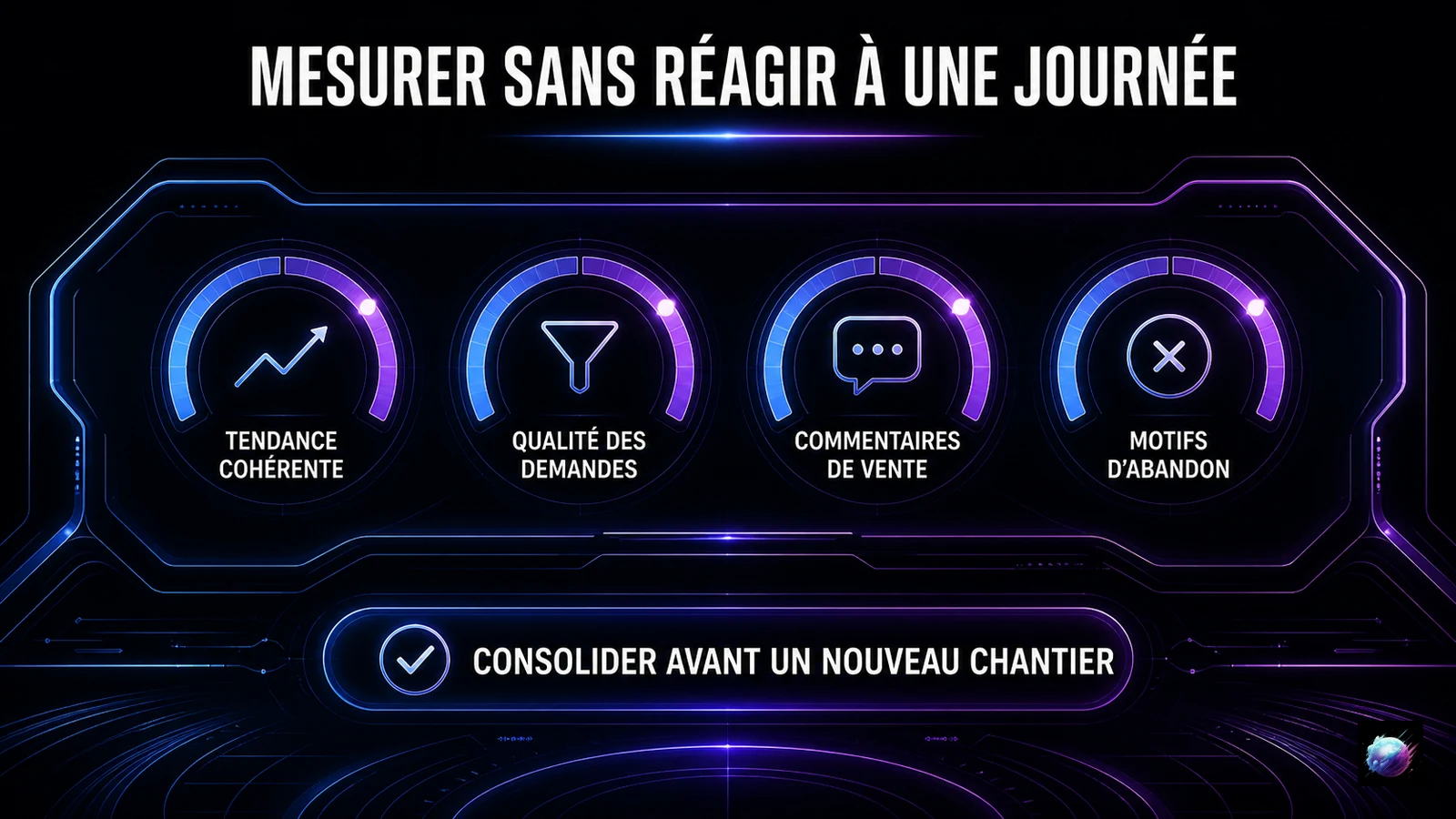 Cockpit qualitatif pour garder ou ajuster l’automatisation
