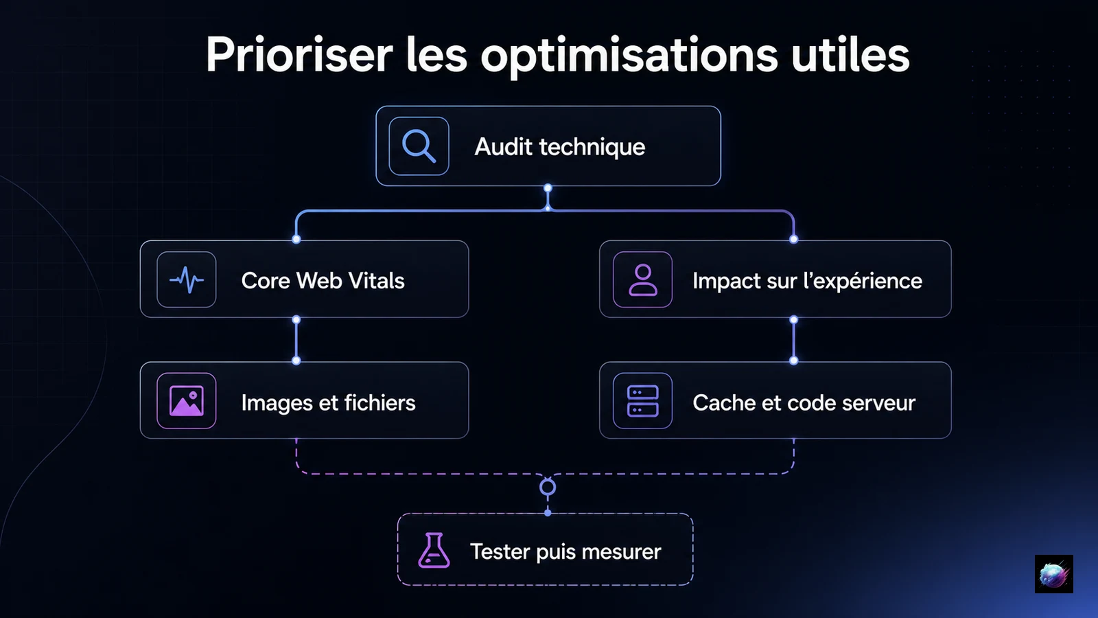 Arbre de décision pour prioriser les optimisations web